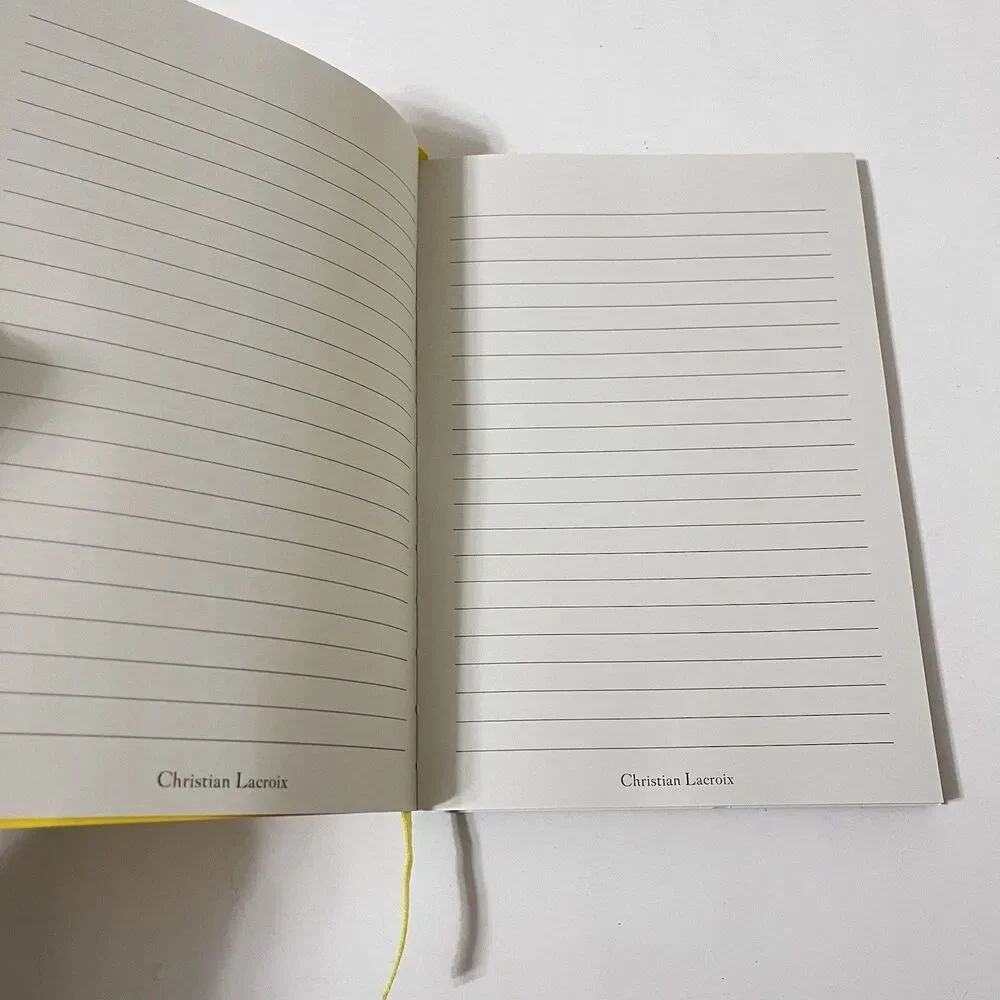 Christian Lacroix Premium Quality B5 Stylish Yellow Ombre Paseo Notebook 7 x 10